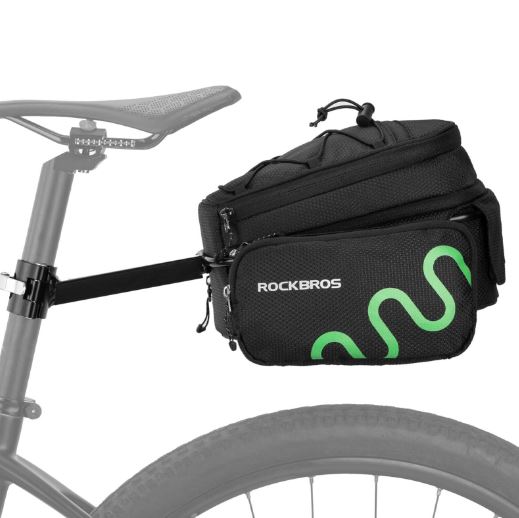 Brašna na kolo ROCKBROS Pannier Brašna na sedlo s rychlým uvolněním, rozšiřitelná 6/8 l - Image 1