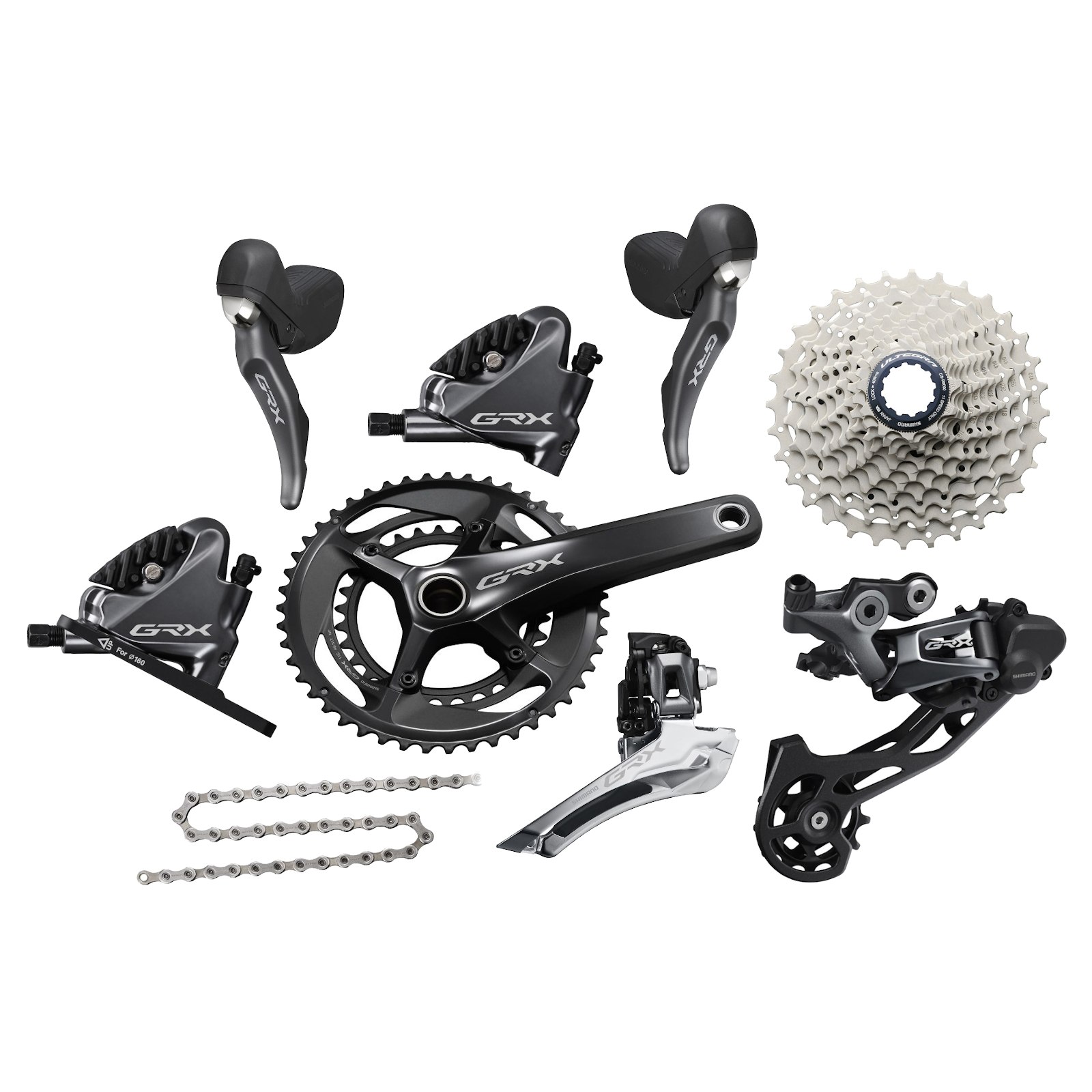 Shimano GRX RX600 2x11-vaihteinen osasarja - Image 1
