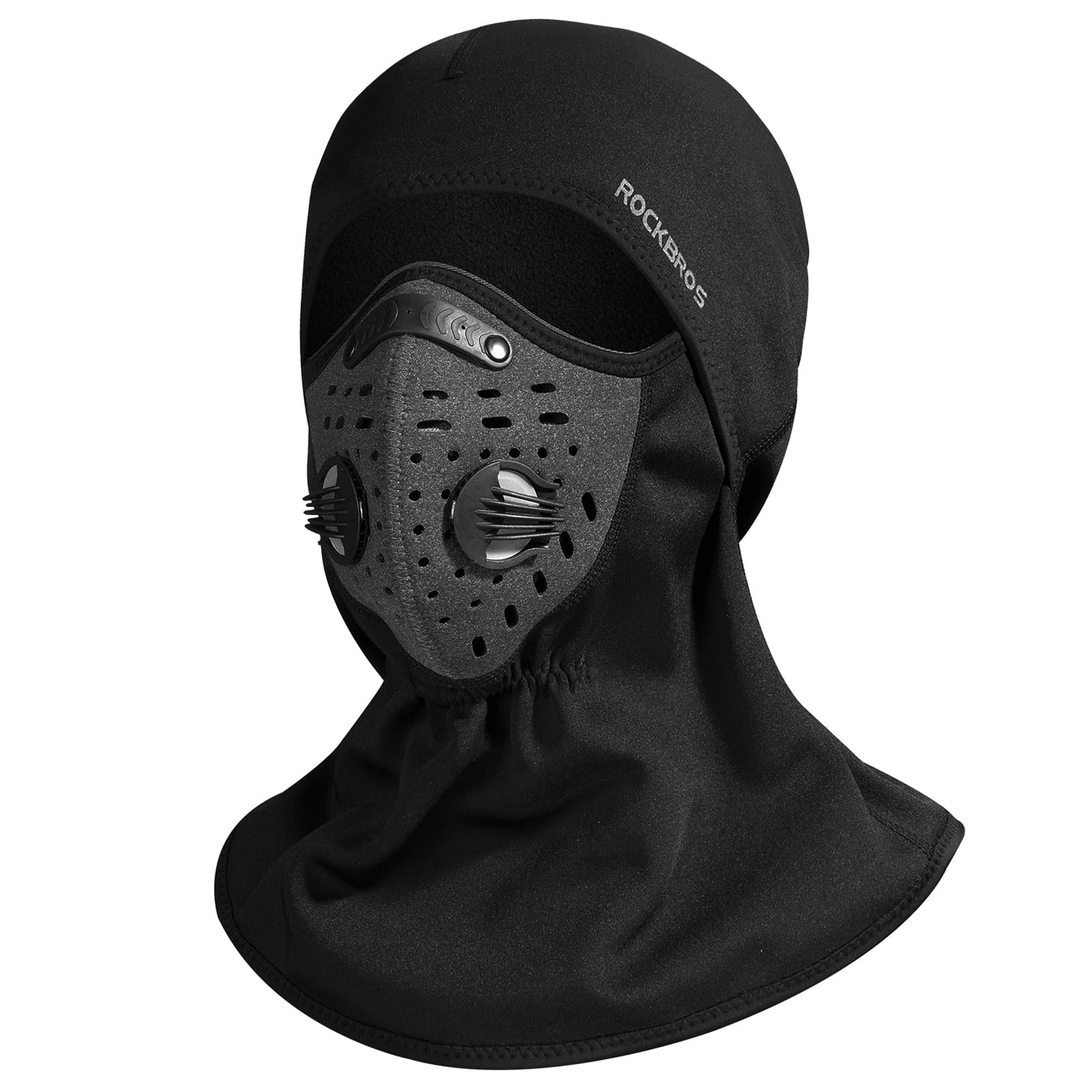 Lämmin balaklava, talvifleece-kauluri hengityssuodattimella, ROCKBROS - Image 1
