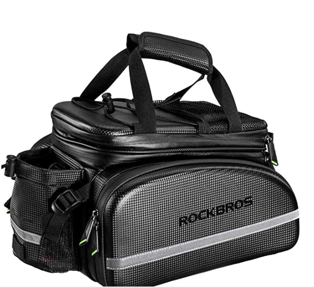 ROCKBROS A6-6 Borsa portapacchi posteriore bici 10-35L borsa impermeabile macchina fotografica - Image 1