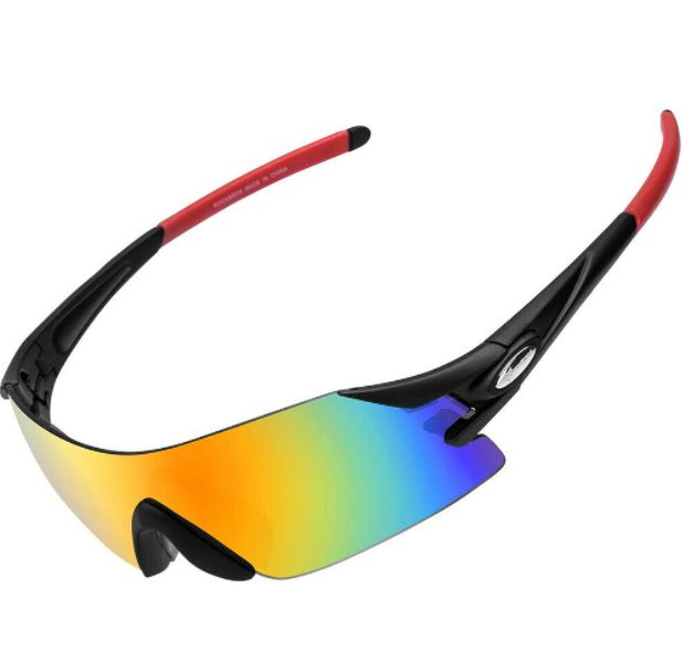 ROCKBROS Kehyksetön Polarisoitu Pyöräilyaurinkolasit UV400 - Image 1